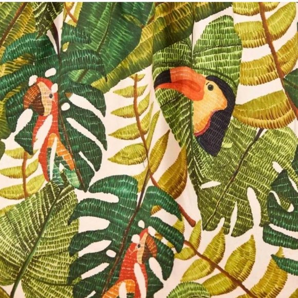 FARM Rio Paradise Forest Tiered Maxi Size S - Picture 5 of 5